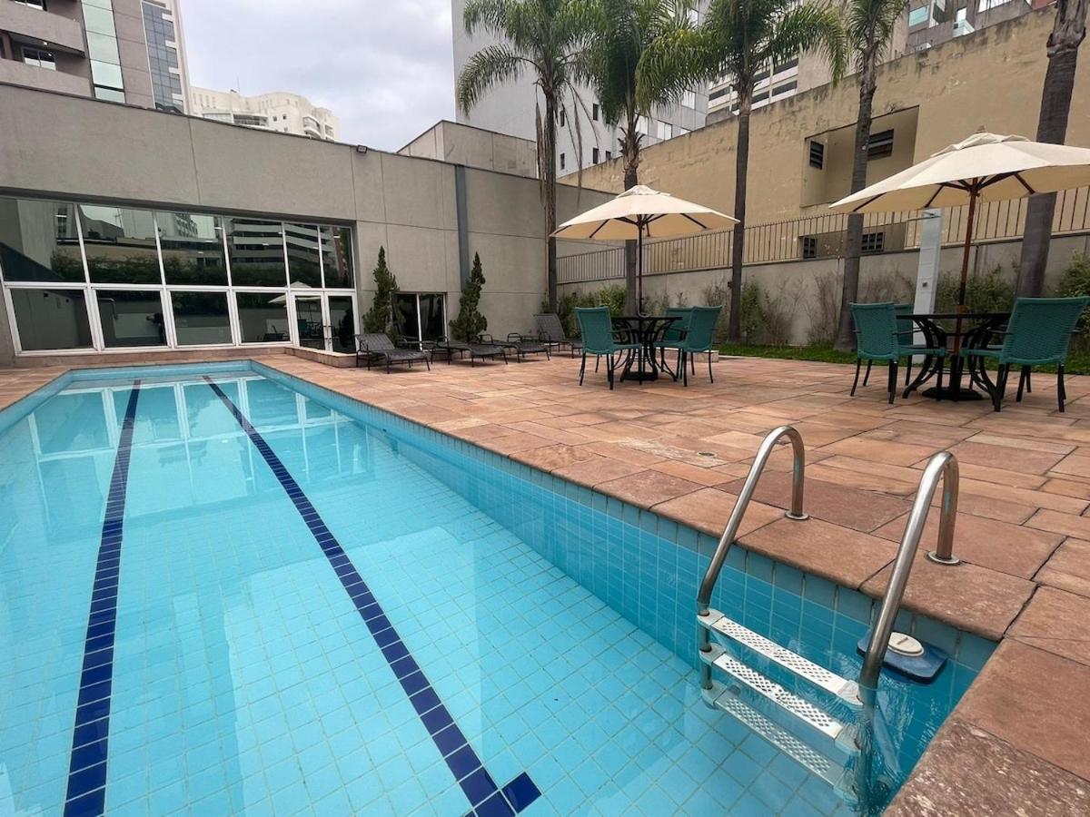 Apartamento Flat Show 600m Av Paulista, Piscina, 1carro, Acad. *