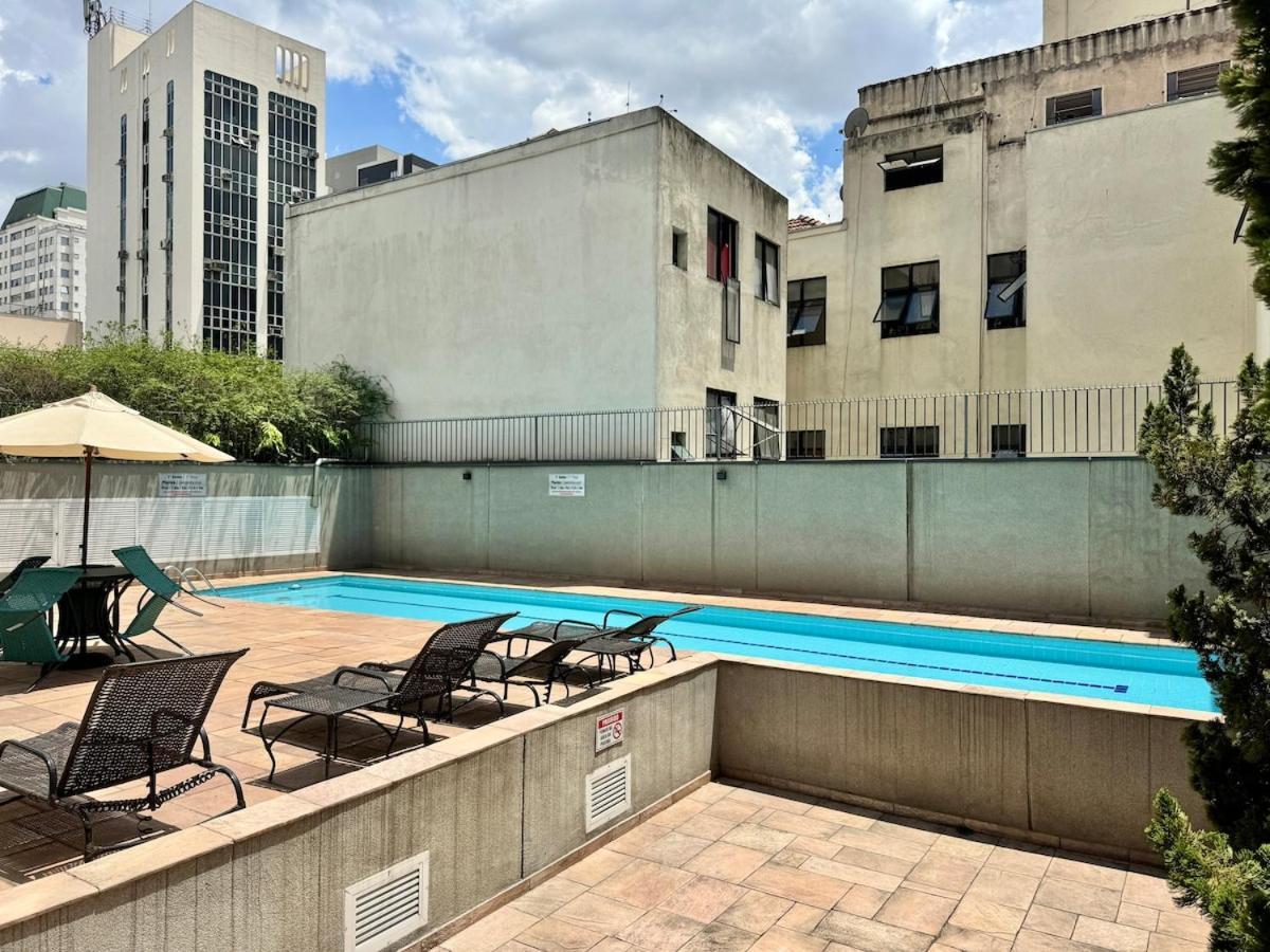 Flat Show 600m Av Paulista, Piscina, 1carro, Acad. Apartamento