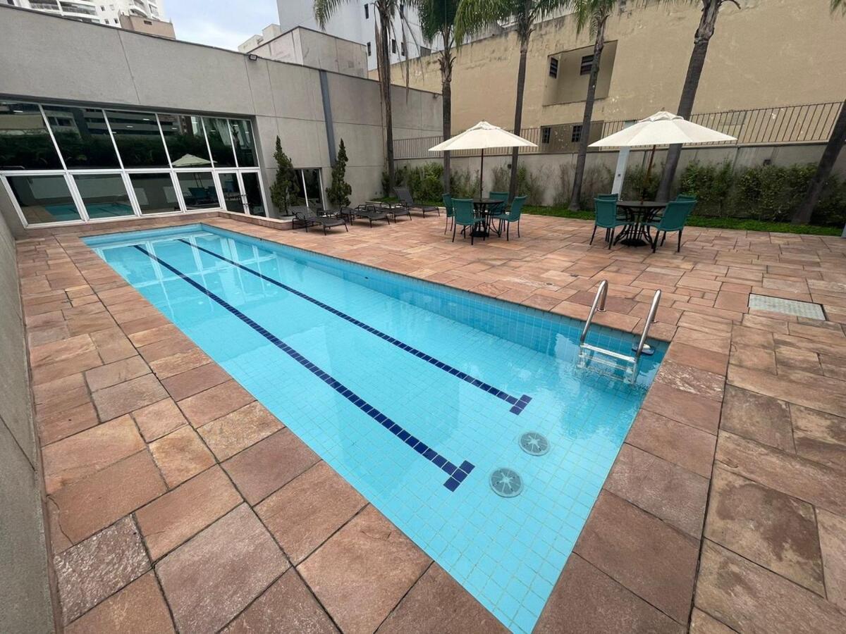 Flat Show 600m Av Paulista, Piscina, 1carro, Acad. Apartamento *