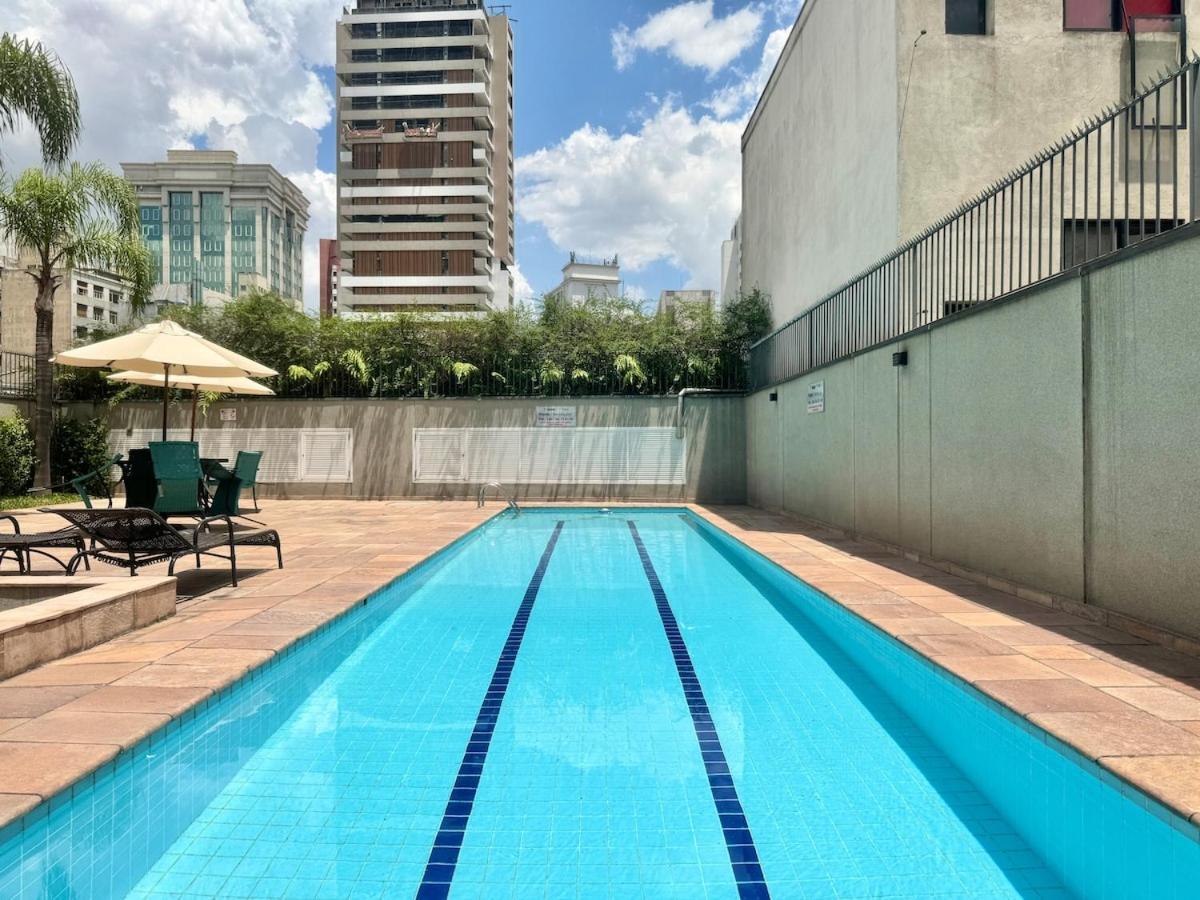 Apartamento Flat Show 600m Av Paulista, Piscina, 1carro, Acad. São Paulo